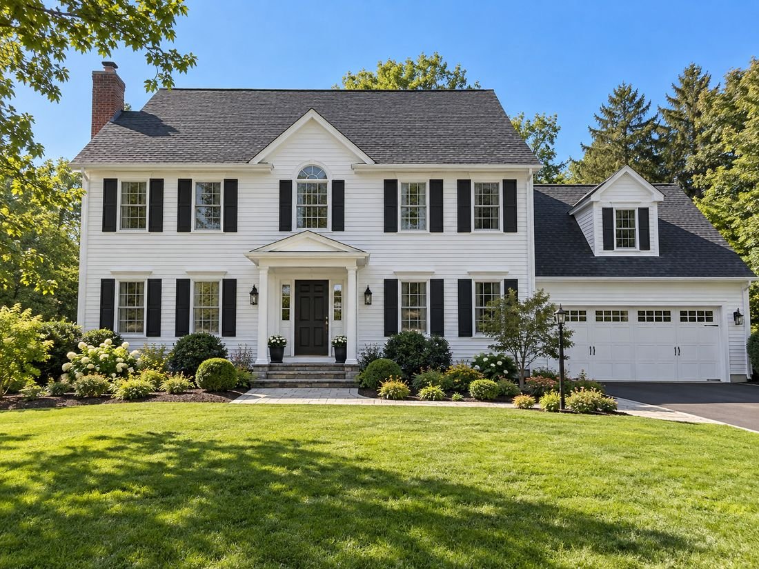 Completed home exterior project