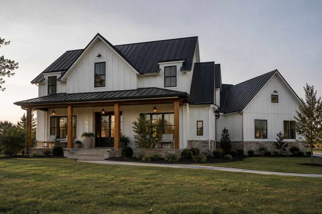 Completed home exterior project
