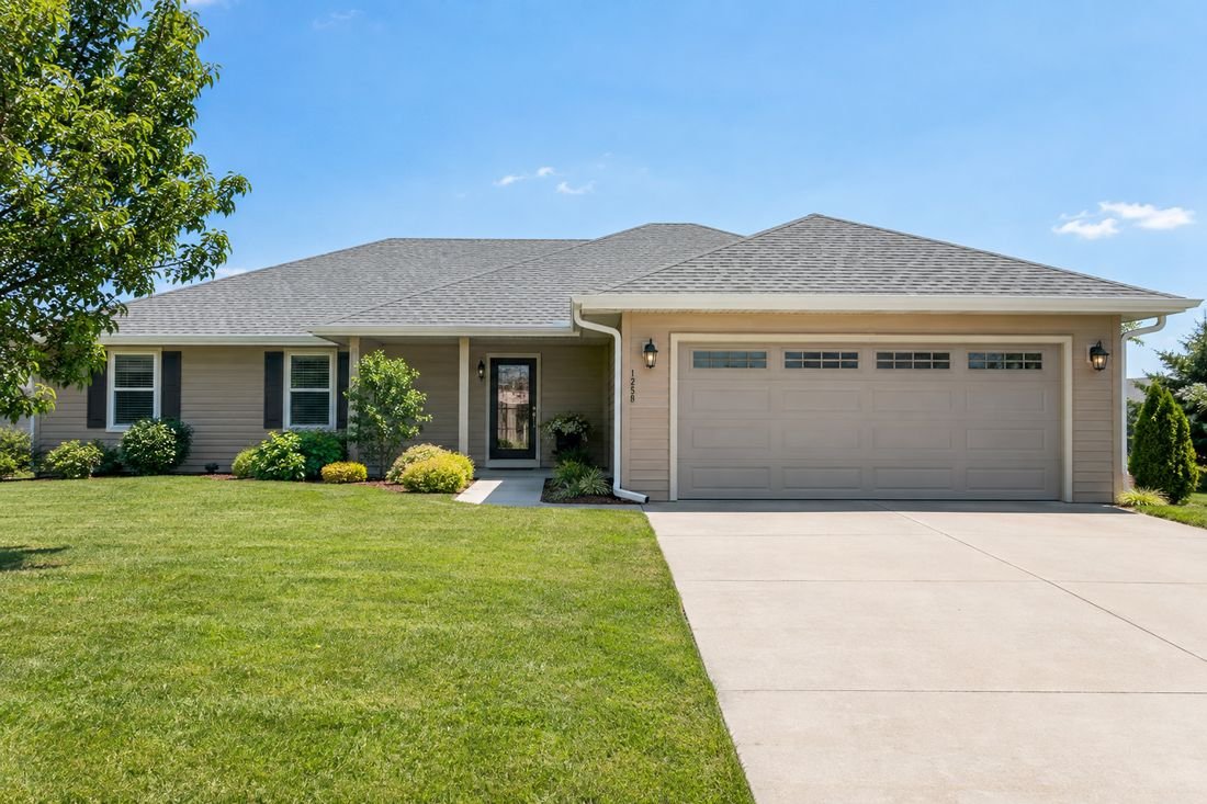 Completed home exterior project