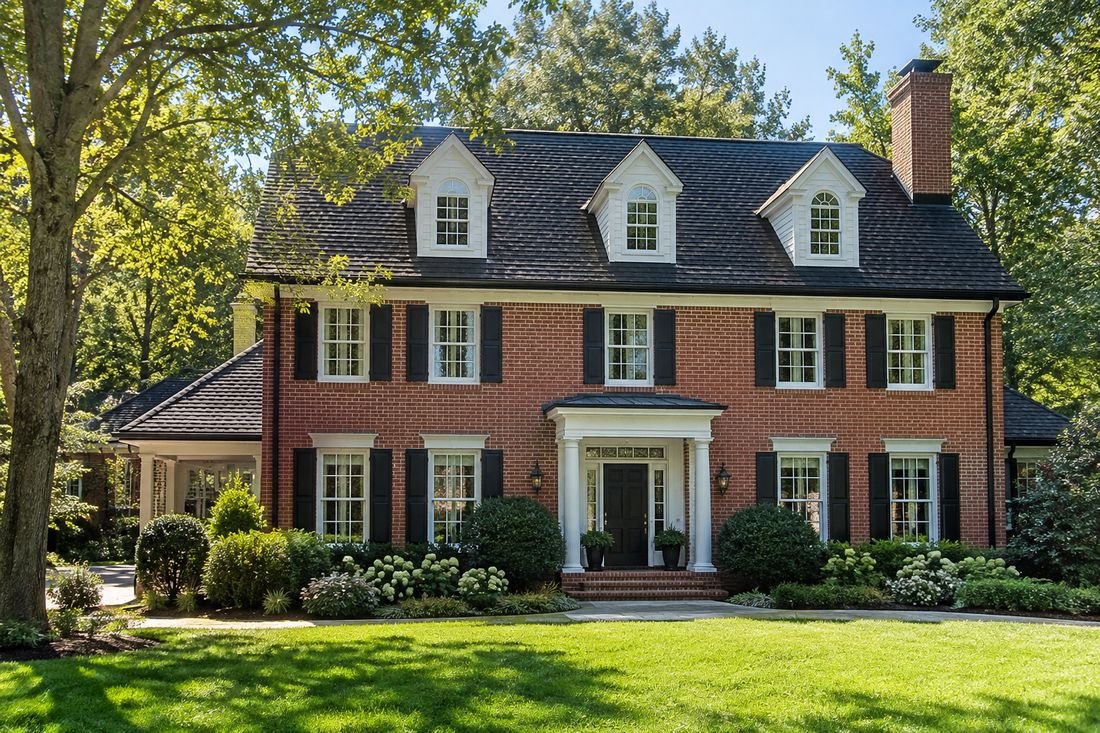Completed home exterior project